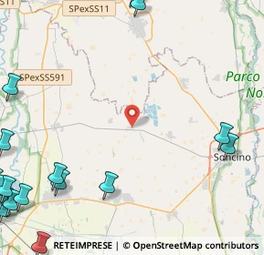 Mappa Via Volta, 26014 Casaletto di Sopra CR, Italia (7.85)