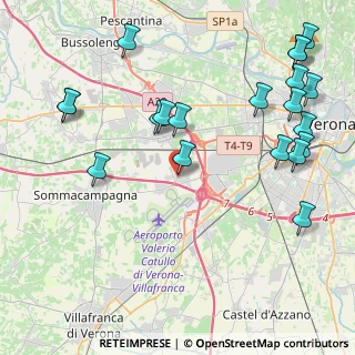 Mappa Via Nuova, 37066 Sommacampagna VR, Italia (5.2945)