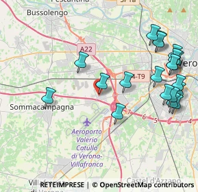 Mappa Via Nuova, 37066 Caselle VR, Italia (4.809)