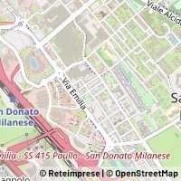 Hartă San Donato Milanese
