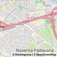 Kaart Noventa Padovana