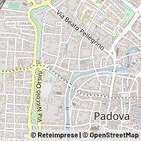 Mapa Padova