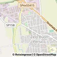 Kaart Zelo Buon Persico