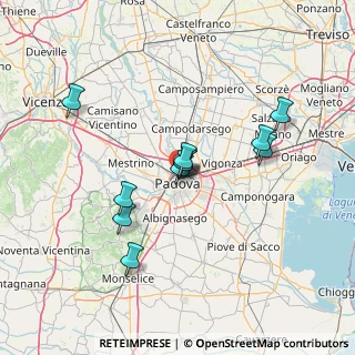 Mappa Via delle Palme, 35137 Padova PD, Italia (11.92636)