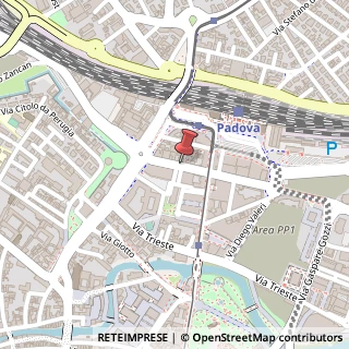 Mappa Via Niccolò Tommaseo, 5, 35131 Padova, Padova (Veneto)