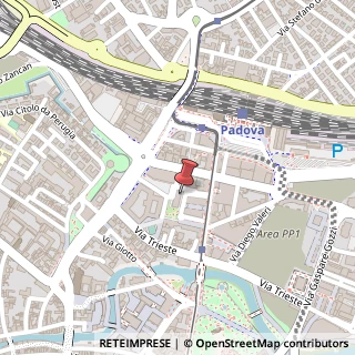 Mappa Piazza A. de Gasperi, 47, 35131 Padova, Padova (Veneto)