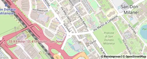 Mappa San Donato Milanese
