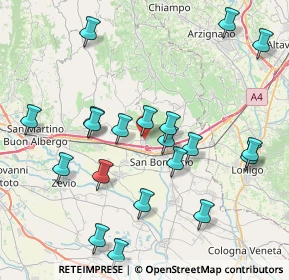 Mappa Via Carazza, 37038 Soave VR, Italia (8.617)