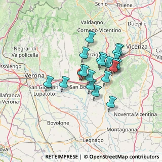 Mappa Via Carazza, 37038 Soave VR, Italia (10.718)