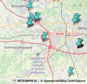 Mappa Via Roma, 37066 Caselle VR, Italia (5.15211)