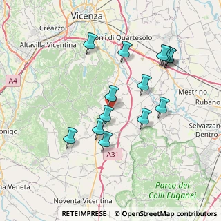 Mappa Via Maralta, 36024 Nanto VI, Italia (7.25929)
