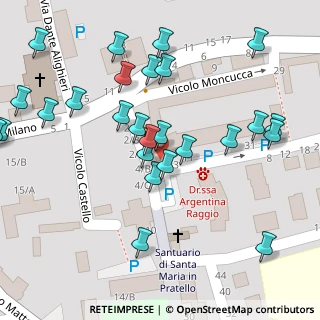 Mappa Via S. M. in Pratello, 20067 Paullo MI, Italia (0.06923)