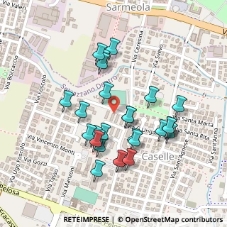 Mappa Via Ceresina, 35030 Selvazzano dentro PD, Italia (0.22857)