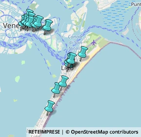 Mappa Via Scutari, 30126 Venezia VE, Italia (2.184)