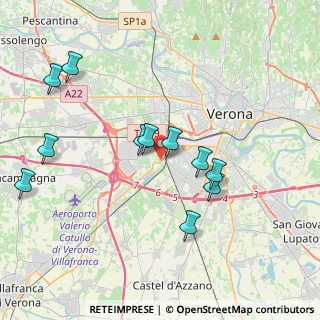 Mappa Via Mantovana, 37137 Verona VR, Italia (3.95182)