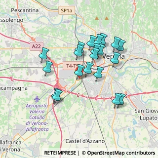 Mappa Via Mantovana, 37137 Verona VR, Italia (3.2785)