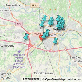 Mappa Via Mantovana, 37137 Verona VR, Italia (3.4335)