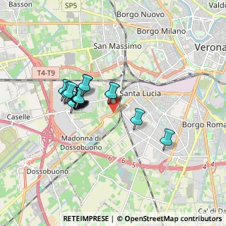 Mappa Via Mantovana, 37137 Verona VR, Italia (1.45111)