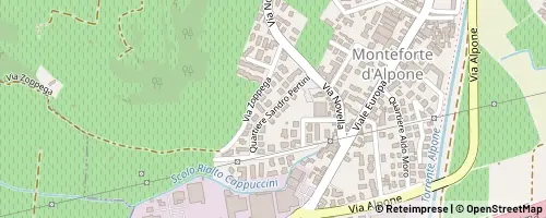 Mappa Monteforte d’Alpone