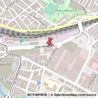 Mappa Viale della Pace, 32, 35131 Padova, Padova (Veneto)