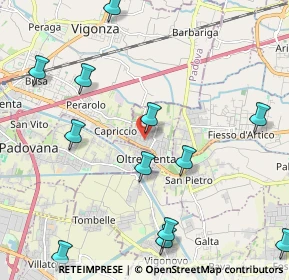 Mappa Via Francesco Petrarca, 30039 Stra VE, Italia (2.63333)