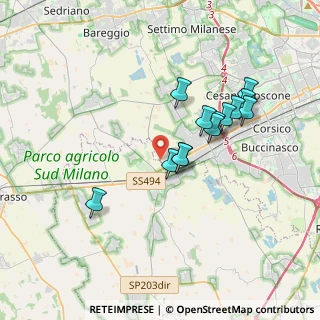 Mappa Strada Provinciale, 20083 Gaggiano MI, Italia (3.19154)