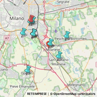 Mappa Variante SS9, 20097 Milano MI, Italia (3.93818)