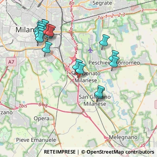 Mappa SS 9 Via Emilia, 20097 San Donato Milanese MI, Italia (4.66789)