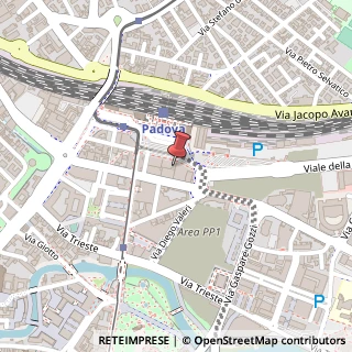 Mappa Piazzale della Stazione, 7, 35131 Padova, Padova (Veneto)