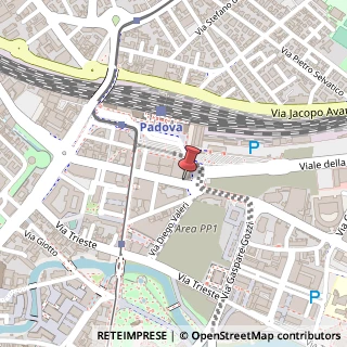 Mappa Via Niccolò Tommaseo, 17, 35131 Padova, Padova (Veneto)