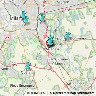 Mappa Via Londra, 20097 San Donato Milanese MI, Italia (2.20462)