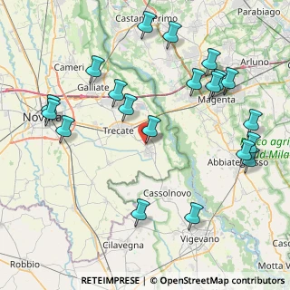 Mappa Via Novara, 28065 Cerano NO, Italia (9.768)