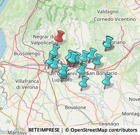 Mappa Viale del lavoro, 37036 San Martino Buon Albergo VR, Italia (8.84647)
