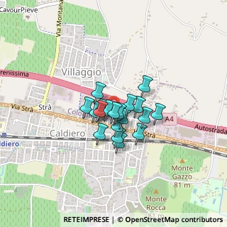 Mappa Via Padova, 37042 Caldiero VR, Italia (0.2335)