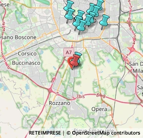 Mappa Via dell'Arcadia, 20142 Milano MI, Italia (4.35)