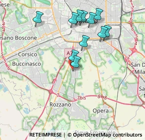 Mappa Via dell'Arcadia, 20142 Milano MI, Italia (3.81727)