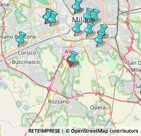 Mappa Via dell'Arcadia, 20142 Milano MI, Italia (4.63462)