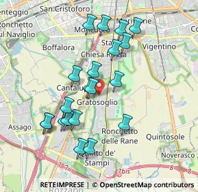 Mappa Via dell'Arcadia, 20142 Milano MI, Italia (1.7845)