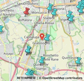Mappa Via dell'Arcadia, 20142 Milano MI, Italia (3.331)