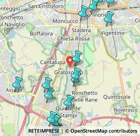 Mappa Via dell'Arcadia, 20142 Milano MI, Italia (2.70563)