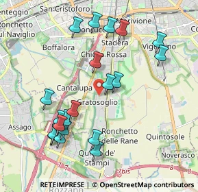 Mappa Via dell'Arcadia, 20142 Milano MI, Italia (2.091)