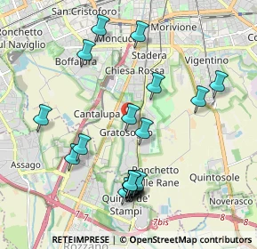 Mappa Via dell'Arcadia, 20142 Milano MI, Italia (2.076)