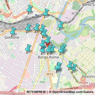 Mappa Via Bolzano, 37135 Verona VR, Italia (0.903)