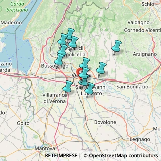 Mappa Via Bolzano, 37135 Verona VR, Italia (9.94167)