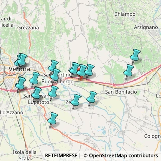 Mappa Viale del Lavoro, 37042 Caldiero VR, Italia (8.5875)