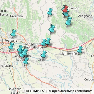 Mappa Viale del Lavoro, 37042 Caldiero VR, Italia (9.5325)