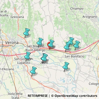 Mappa Viale del Lavoro, 37042 Caldiero VR, Italia (6.83727)