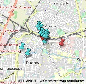 Mappa Via Niccolò Tommaseo, 35100 Padova PD, Italia (0.41737)
