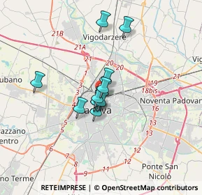 Mappa Via Niccolò Tommaseo, 35100 Padova PD, Italia (2.25545)