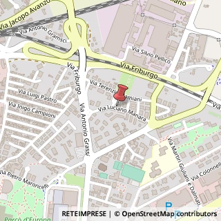 Mappa Via Luciano Manara, 12, 35129 Padova, Padova (Veneto)
